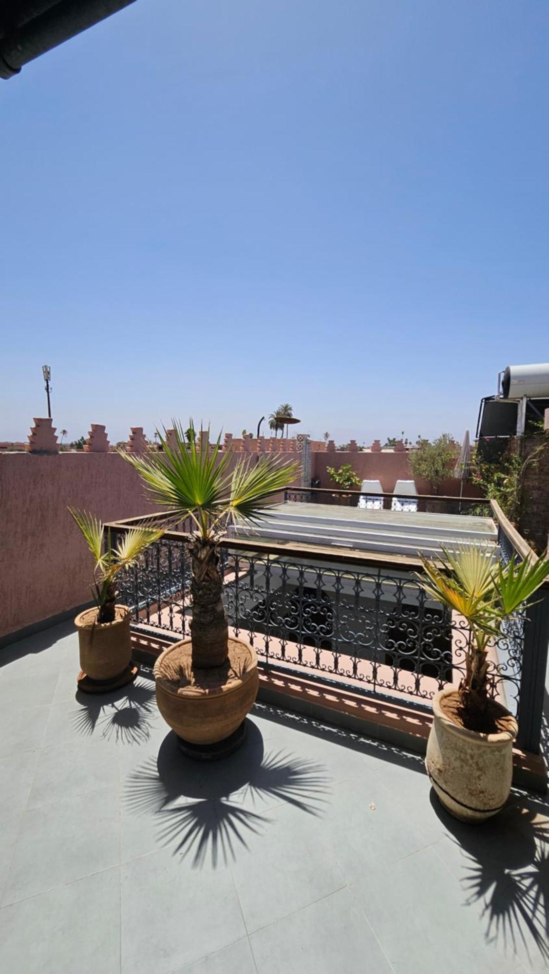 Riad Melilo Avec Piscine Chauffee Marrakesh Eksteriør bilde