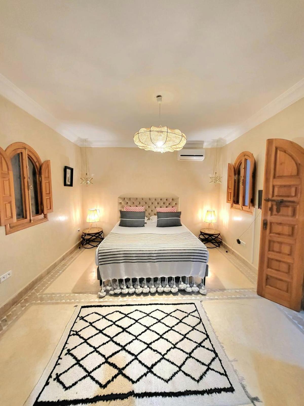 Riad Melilo Avec Piscine Chauffee Marrakesh Eksteriør bilde
