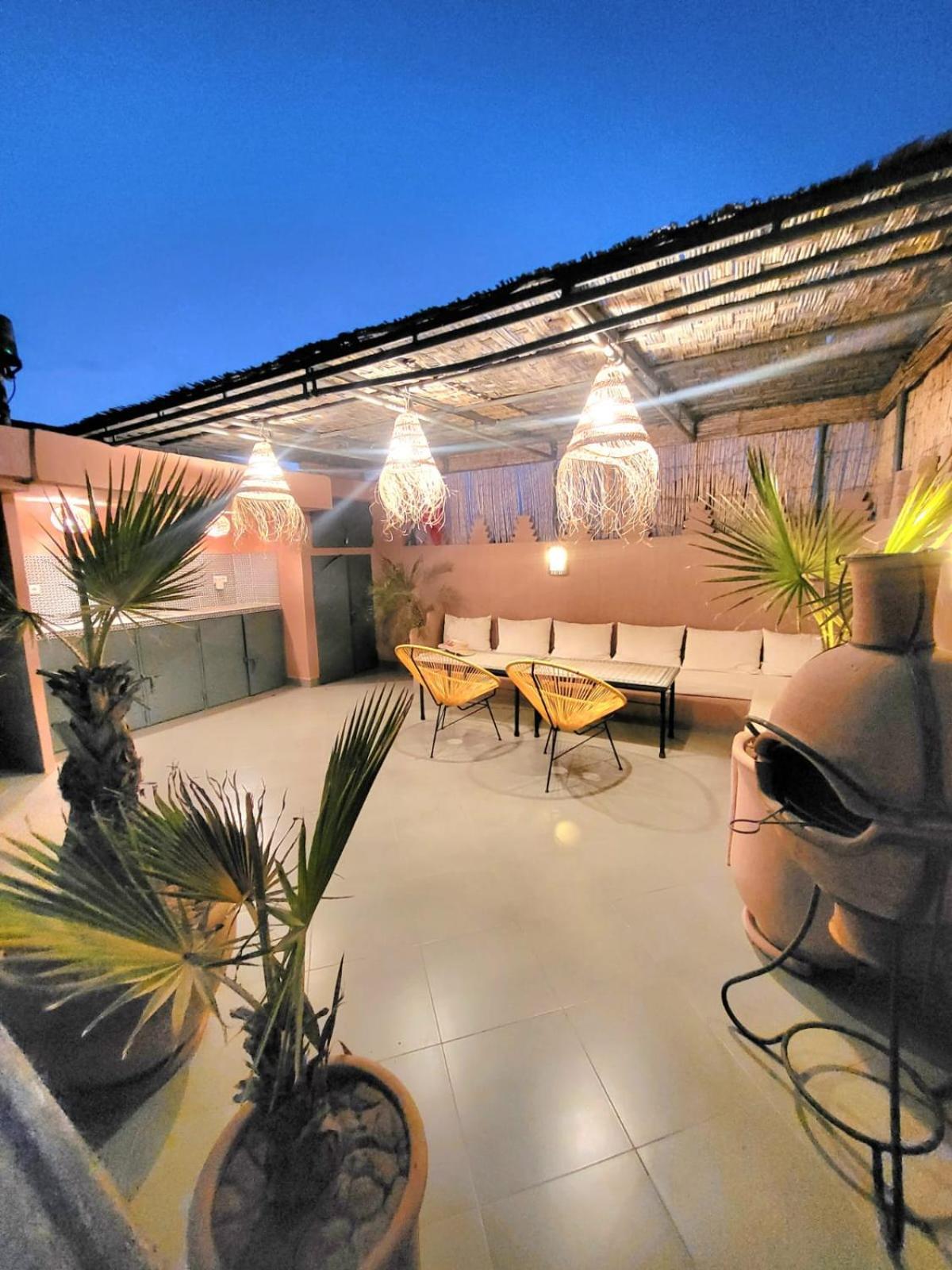 Riad Melilo Avec Piscine Chauffee Marrakesh Eksteriør bilde