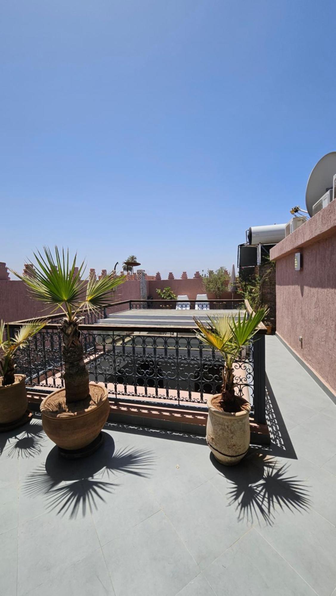Riad Melilo Avec Piscine Chauffee Marrakesh Eksteriør bilde