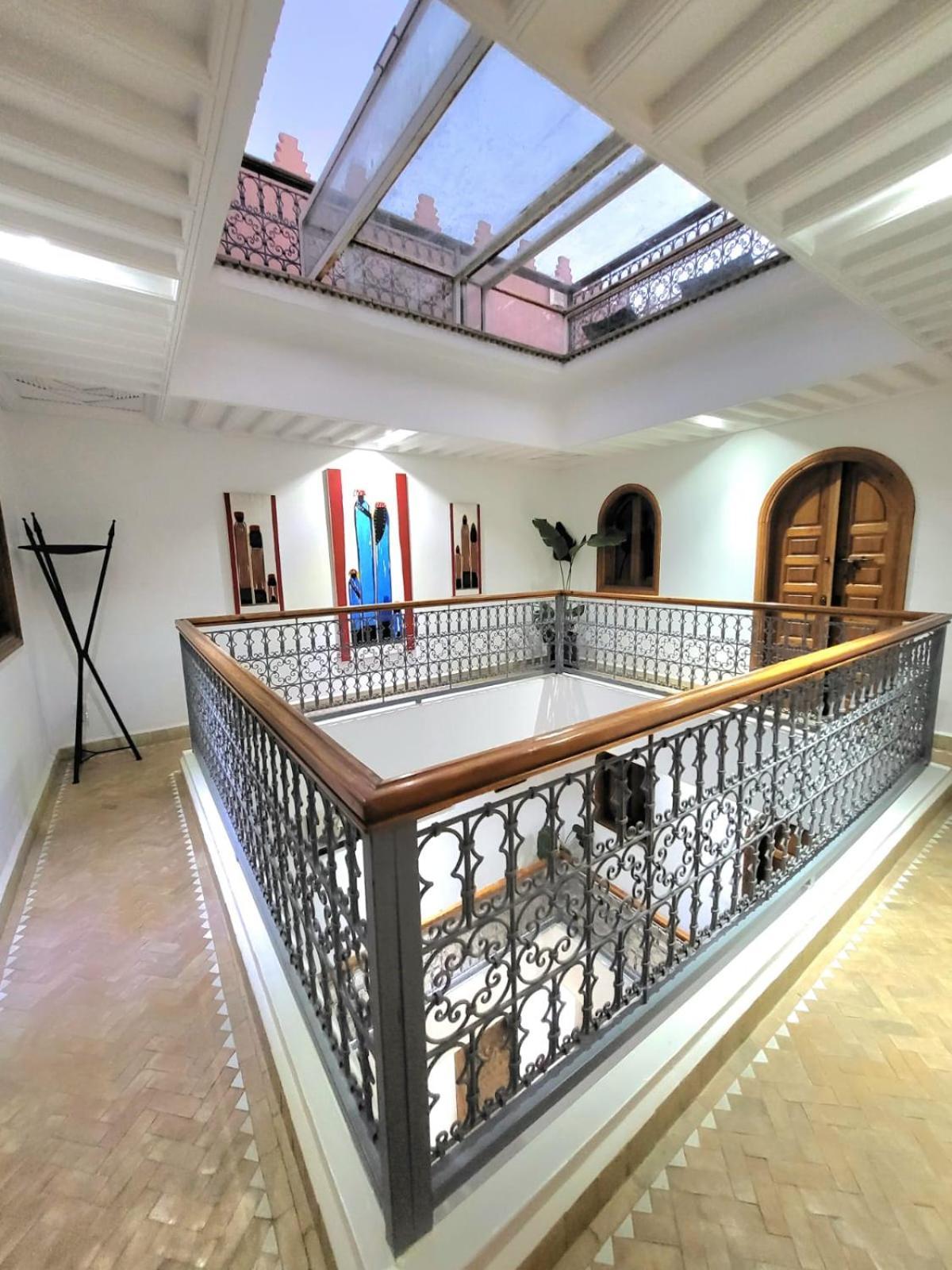 Riad Melilo Avec Piscine Chauffee Marrakesh Eksteriør bilde