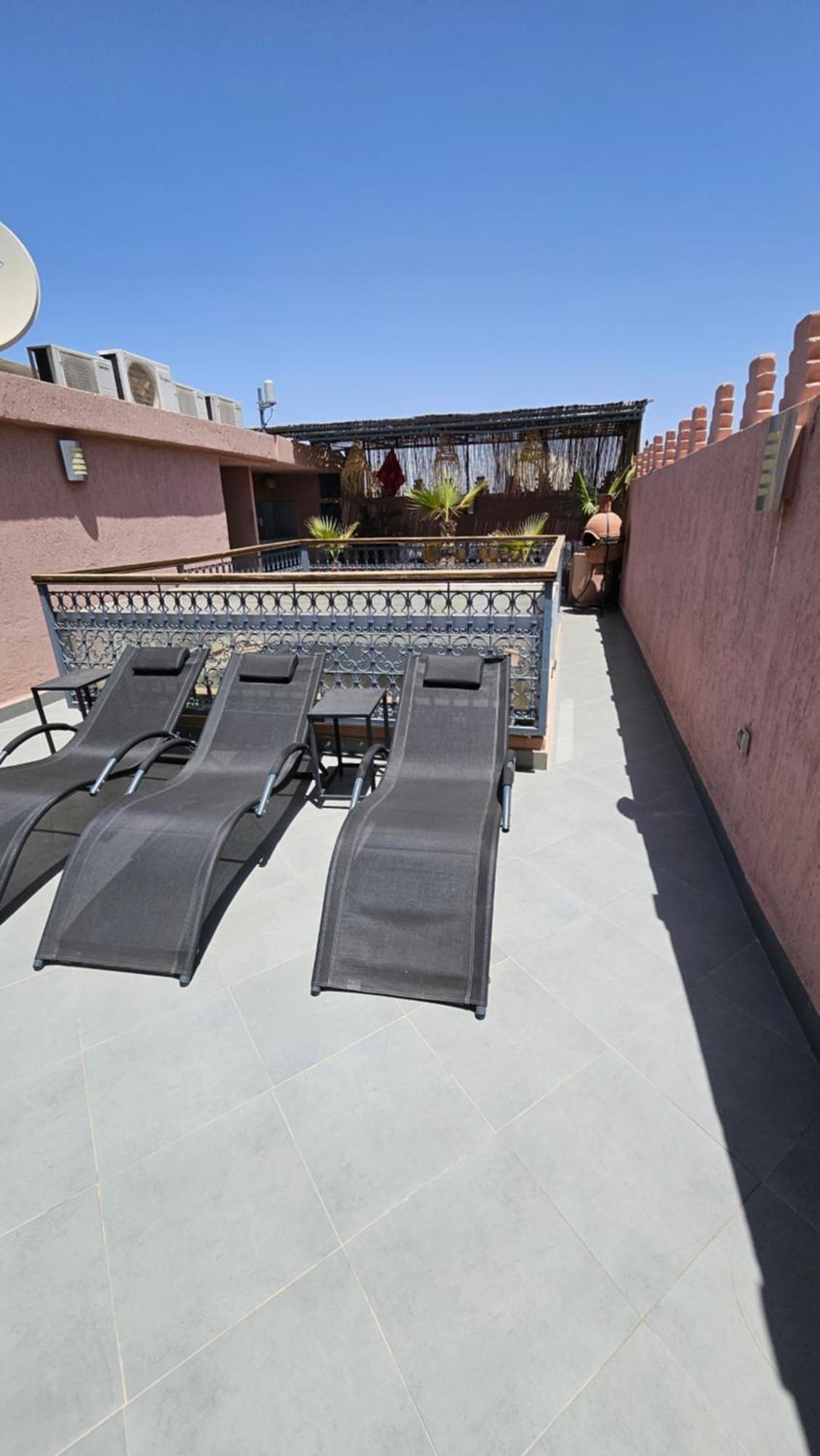 Riad Melilo Avec Piscine Chauffee Marrakesh Eksteriør bilde