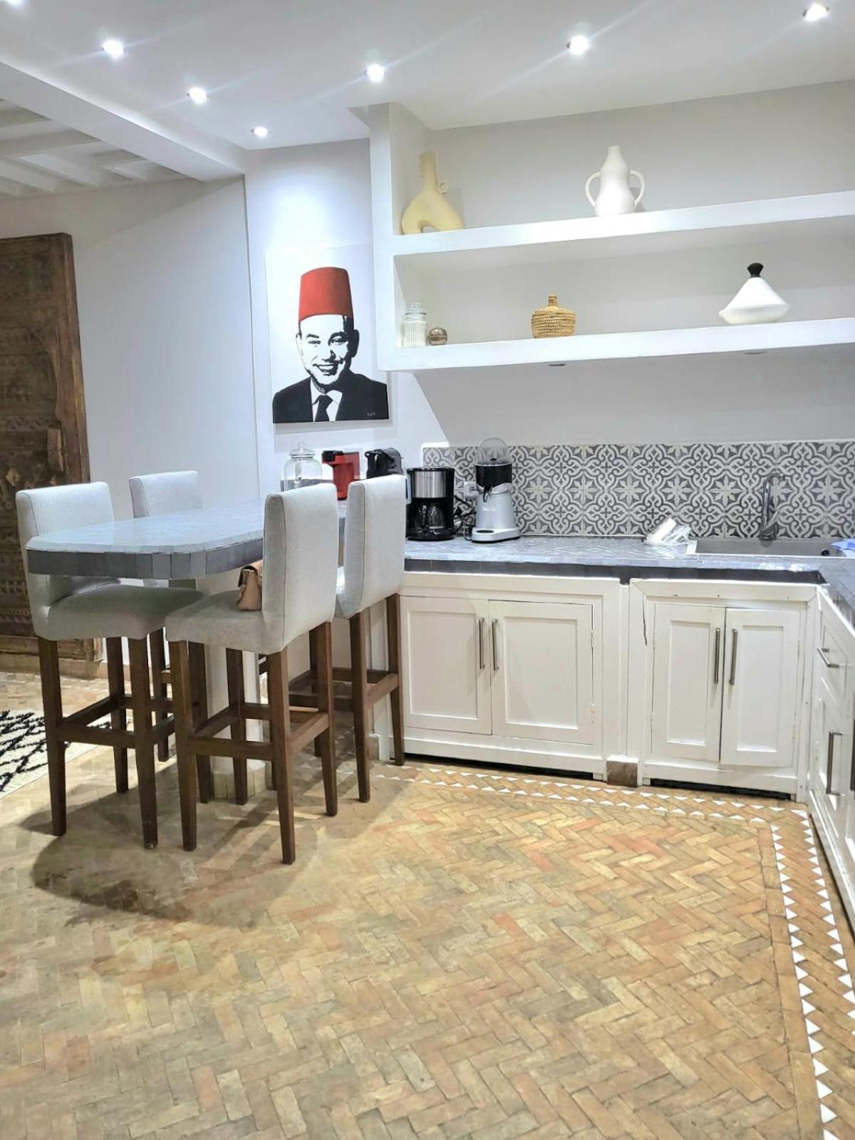 Riad Melilo Avec Piscine Chauffee Marrakesh Eksteriør bilde