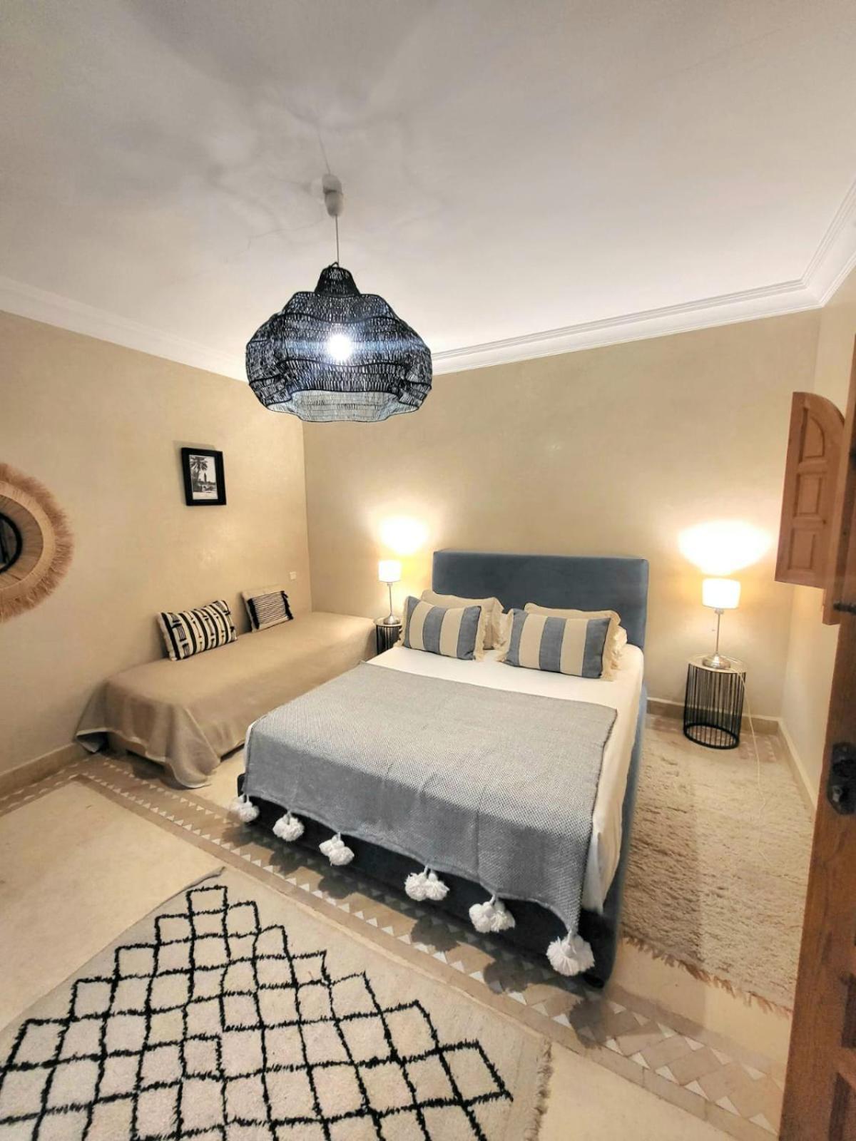 Riad Melilo Avec Piscine Chauffee Marrakesh Eksteriør bilde