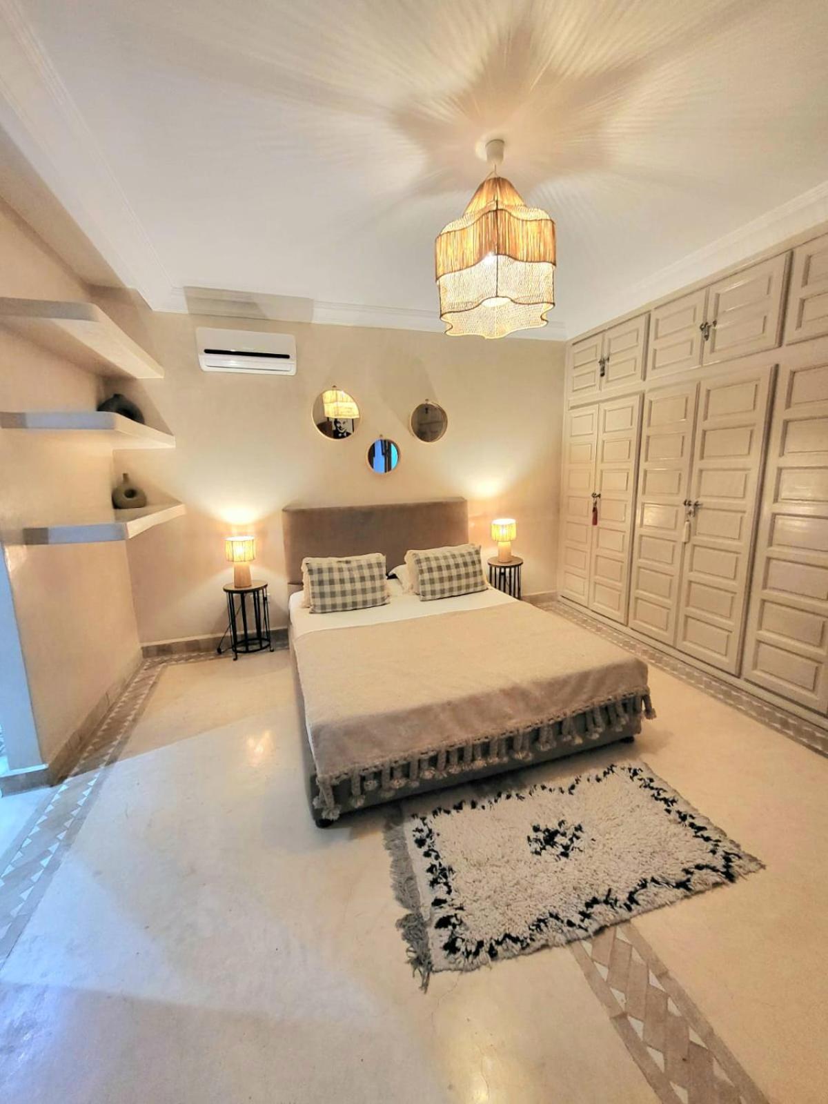 Riad Melilo Avec Piscine Chauffee Marrakesh Eksteriør bilde