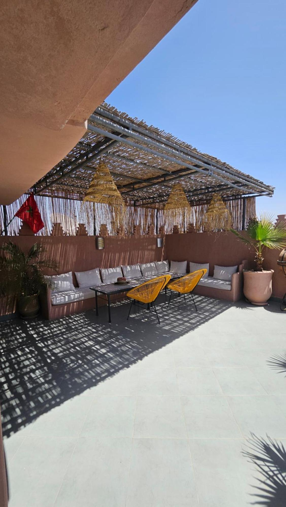 Riad Melilo Avec Piscine Chauffee Marrakesh Eksteriør bilde